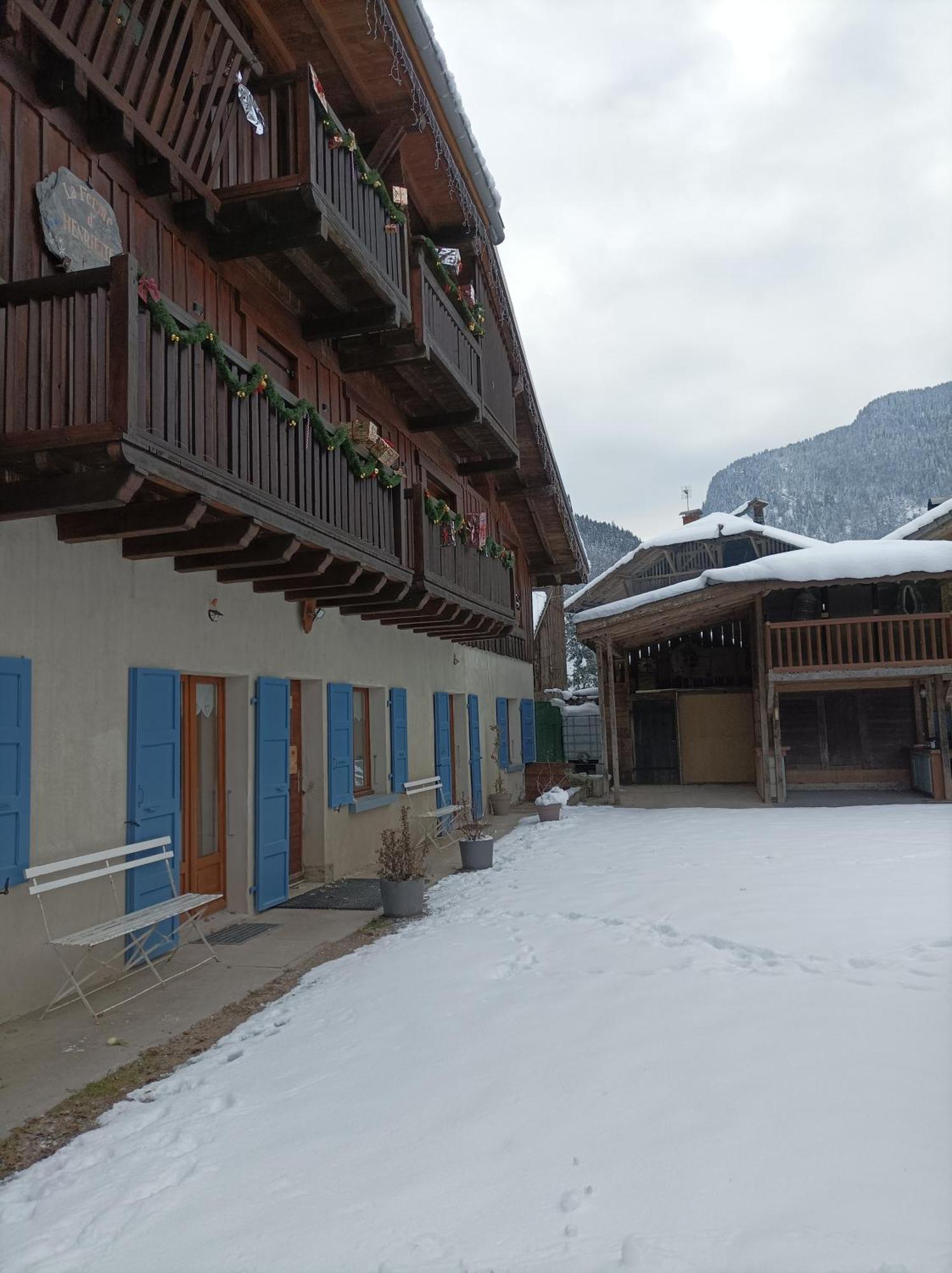 Chalet La Ferme D'Henriette, A Samoëns Exterior foto